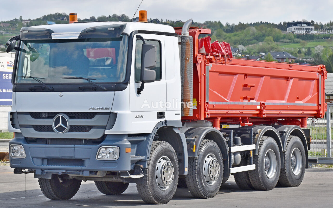 شاحنة قلابة Mercedes-Benz ACTROS 3241 Kipper 5,70m + BORDMATIC / 8x4 - Autoline