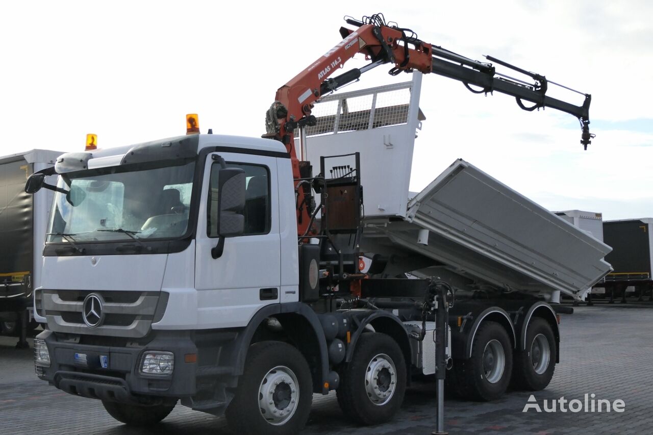 کامیون کمپرسی Mercedes-Benz ACTROS 3244