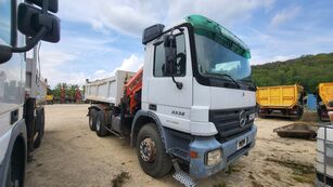 Mercedes-Benz ACTROS 3332 K 6X4 + PALFINGER PK15500 volquete