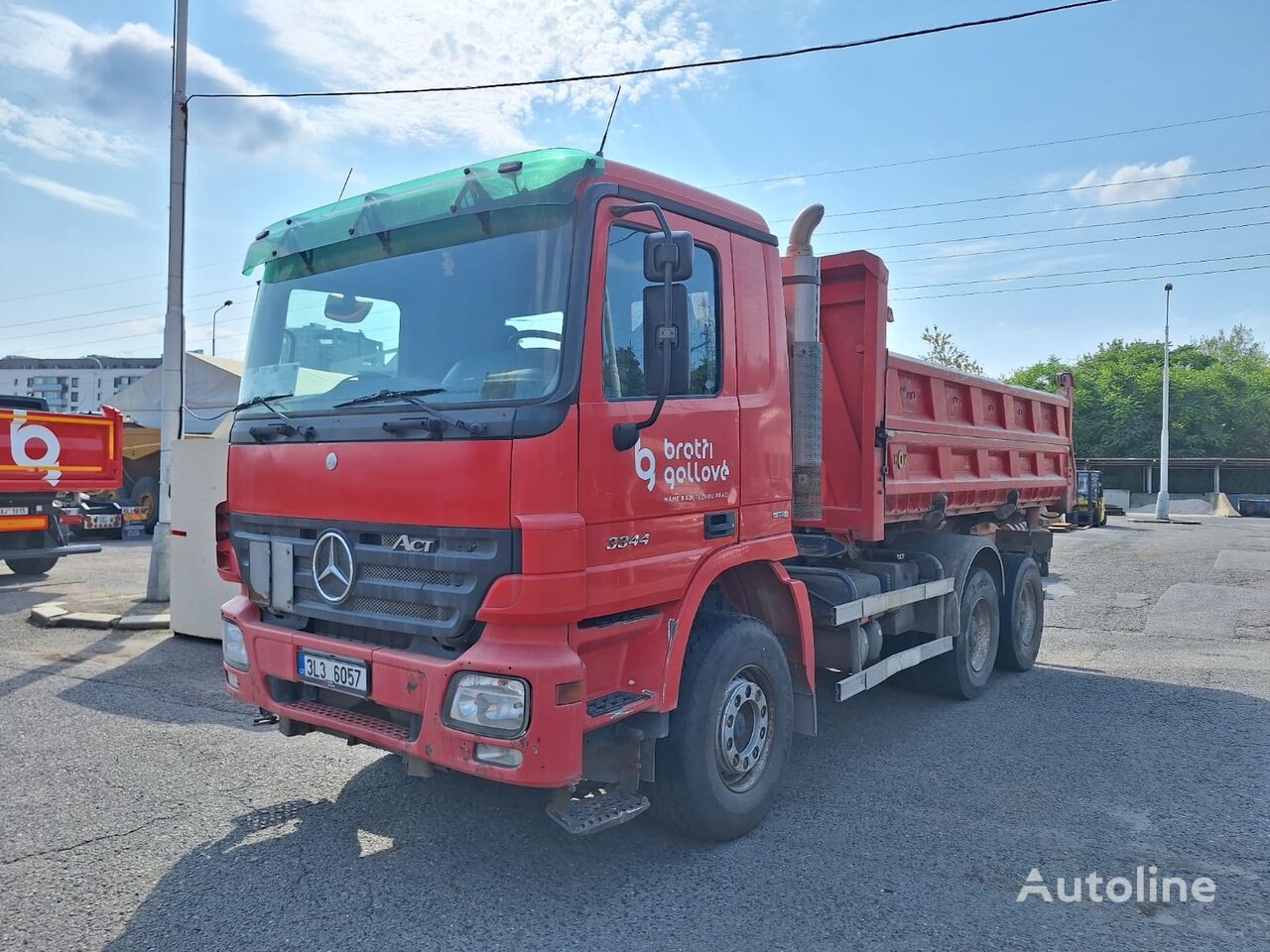 Mercedes-Benz ACTROS 3344 K 6X4 dump truck