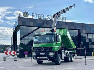 Mercedes-Benz ACTROS 3346 6x6 HIAB 244EP-4 Crane Kipper billenős teherautó