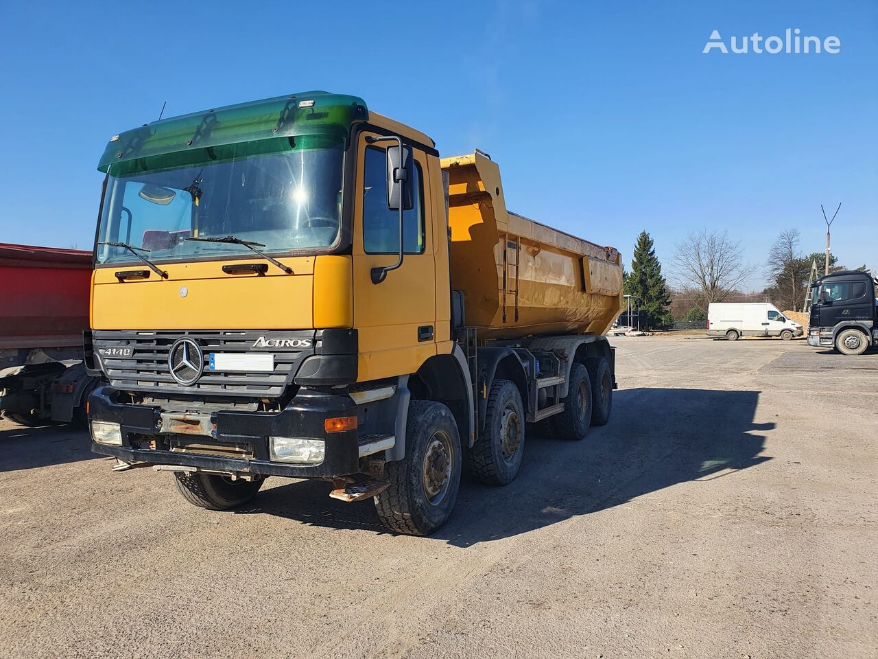 Mercedes-Benz ACTROS 4140 volquete