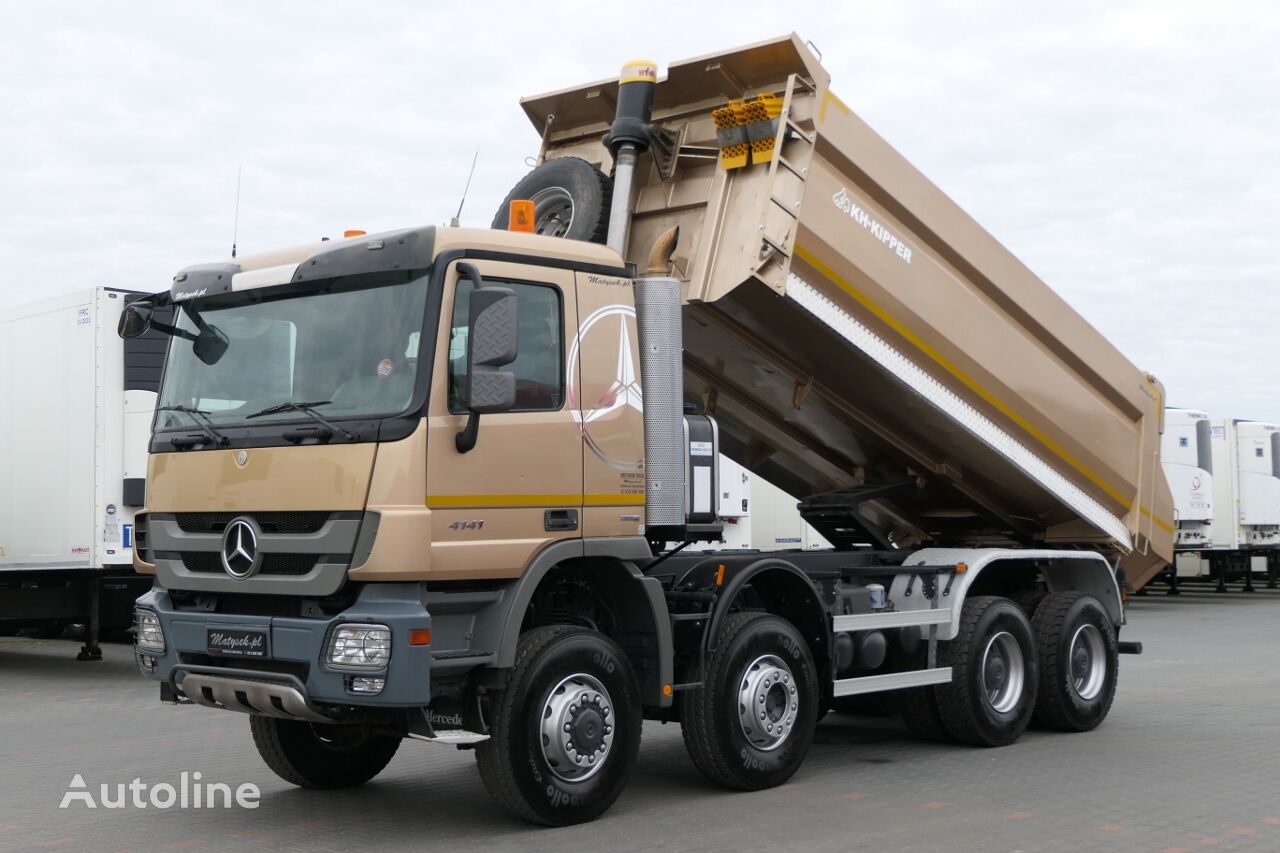 ανατρεπόμενο φορτηγό Mercedes-Benz ACTROS 4141