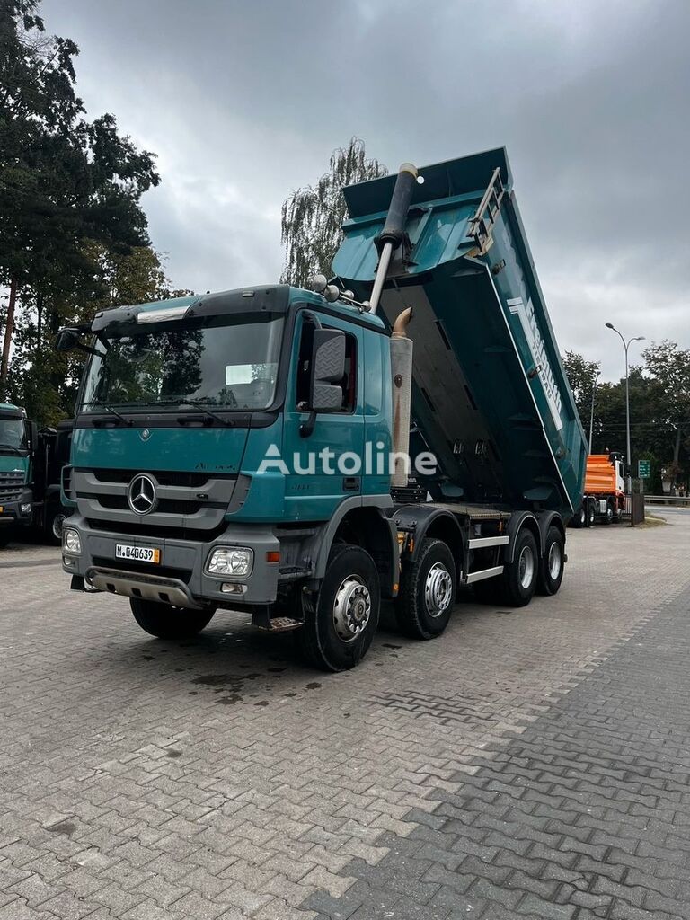 Mercedes-Benz ACTROS 4144 MP3 8X6  , KIPPER CARNEHL MULDA dump truck