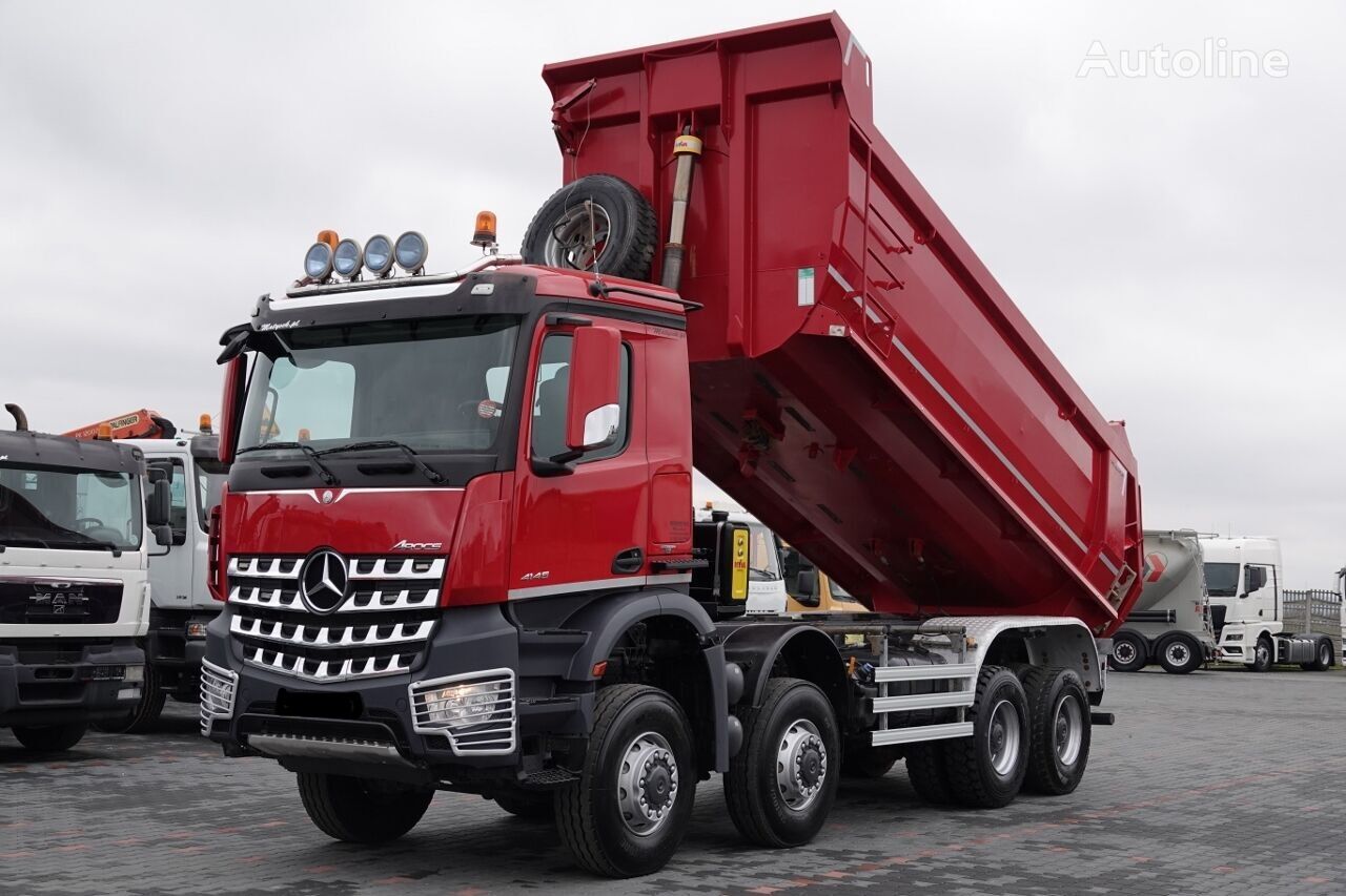 camion-benne Mercedes-Benz ACTROS 4145 Tipper 8x8