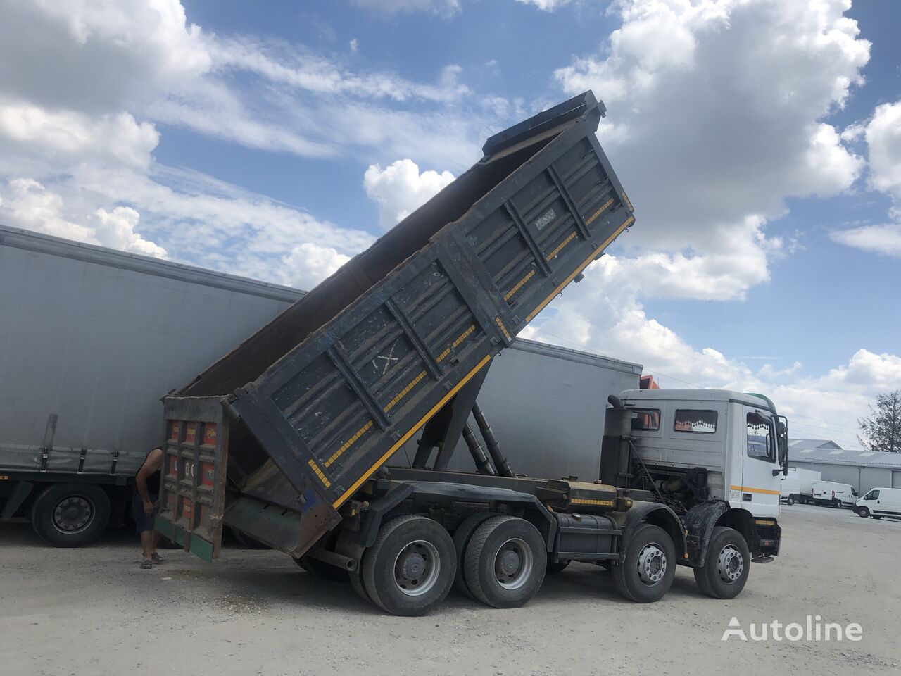 autobasculantă Mercedes-Benz ACTROS MP1 EXPORT