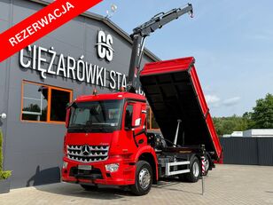 Mercedes-Benz AROCS 2532 // E6 // wywrotka 3-Stronna + HIAB HIDUO 158 B-2 // 6 dump truck