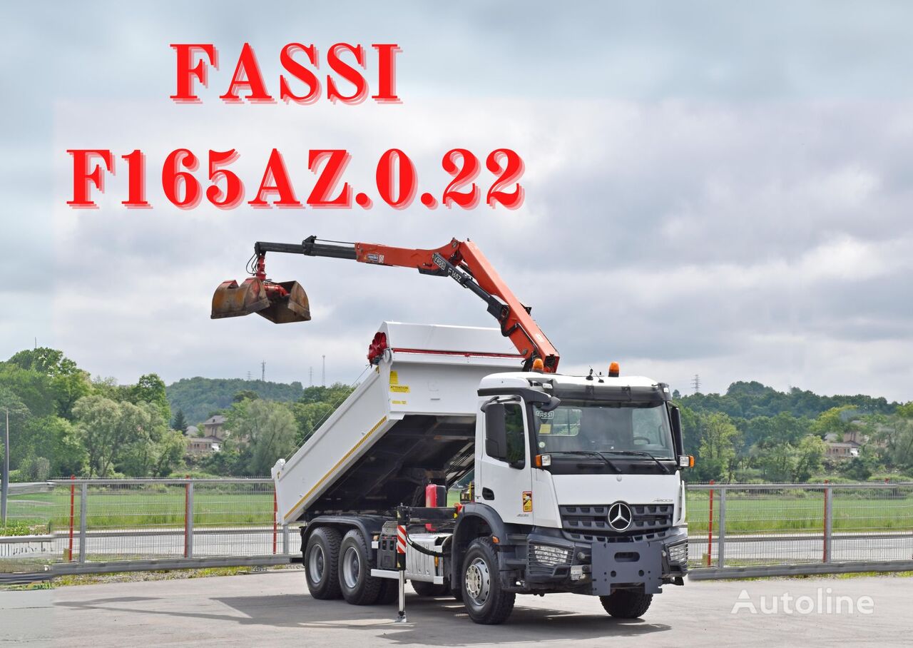 Mercedes-Benz AROCS 2635 dump truck