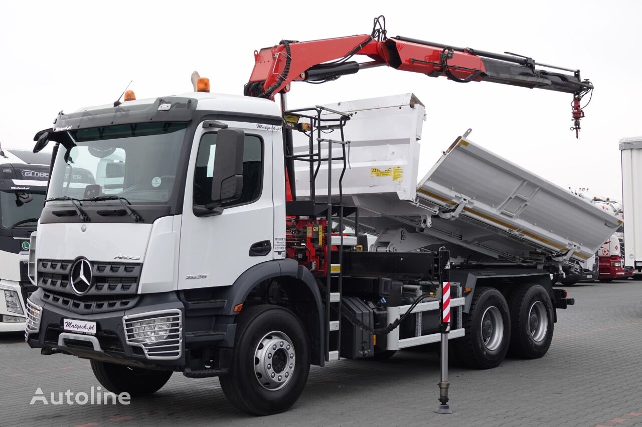 Mercedes-Benz  AROCS 2636  damperli kamyon