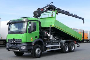 Mercedes-Benz AROCS 2636 / WYWROTKA-6,15 M / HDS HIAB 162 - 10,1 M / EURO 6  -