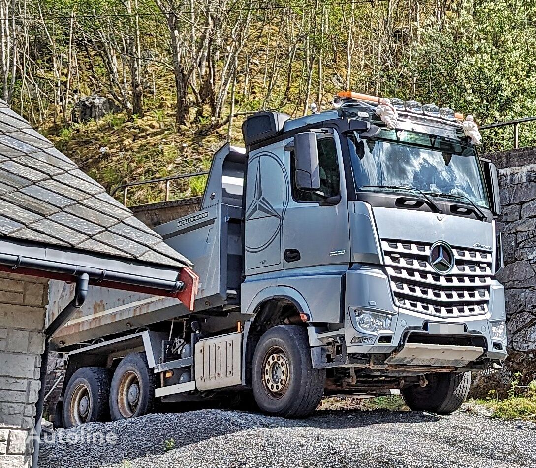 самосвал Mercedes-Benz AROCS 2656 *6x4 *FULL STEEL *HUB *RETARDER *TOP CONDITION *VIDEO