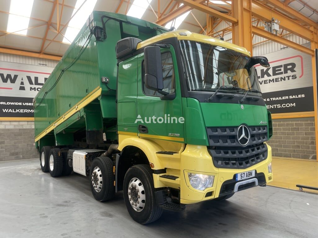 Mercedes-Benz AROCS 3236 8X4 *EURO 6* ALUMINIUM BULK TIPPER/BLOWER – 2014 – S7 volquete