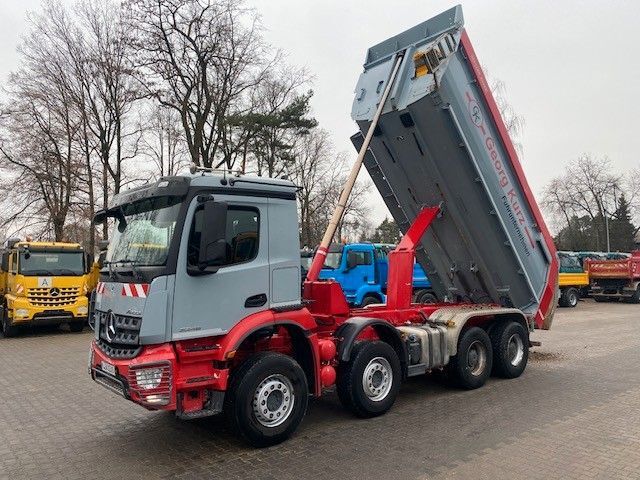 Mercedes-Benz AROCS 3246 8X4 Eur 6 , KIPPER MEILLER  MULDA dump truck