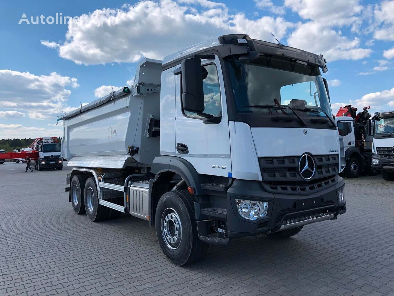 новый самосвал Mercedes-Benz AROCS 3340 6x4 FML KIPPPER HARDOX