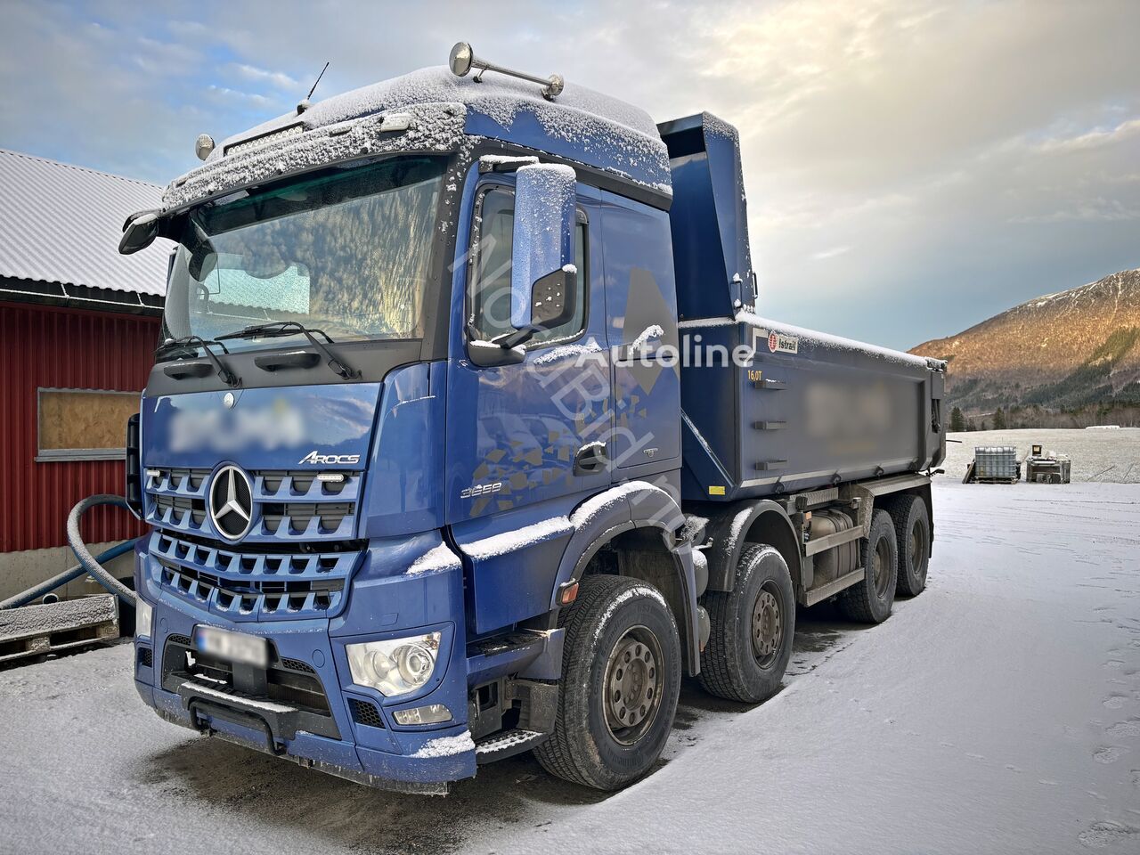 Mercedes-Benz AROCS 3658 *8x4 *ONLY 170tkm *1 OWNER *TOP ZUSTAND! *VIDEO dump truck