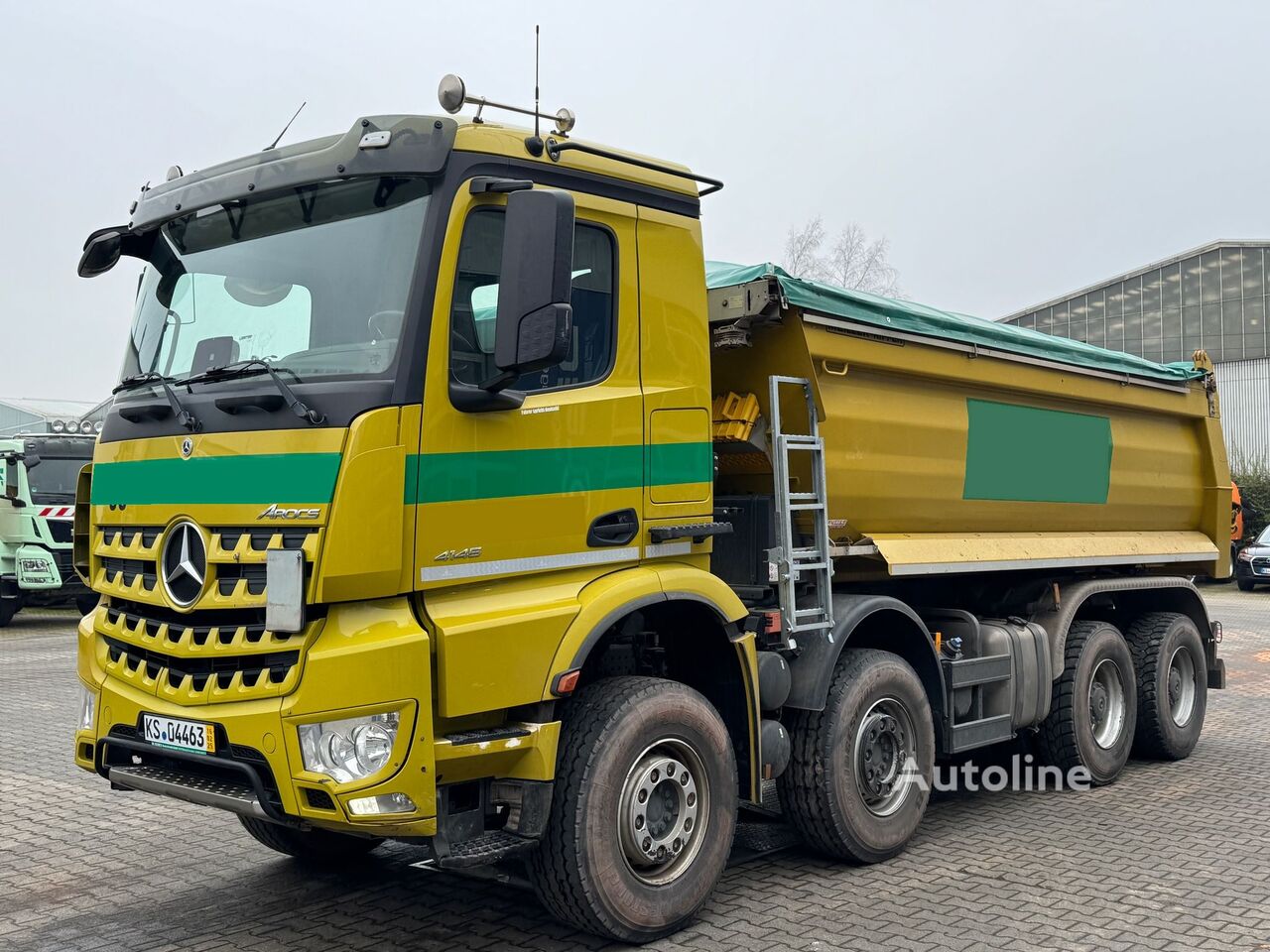 Mercedes-Benz AROCS 4145 8x4 EURO6 WYWROTKA dump truck