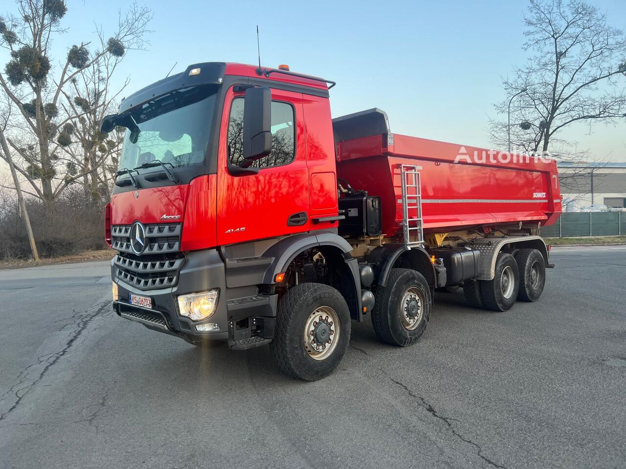 Mercedes-Benz AROCS 4145 8x8 EURO6 WYWROTKA dump truck