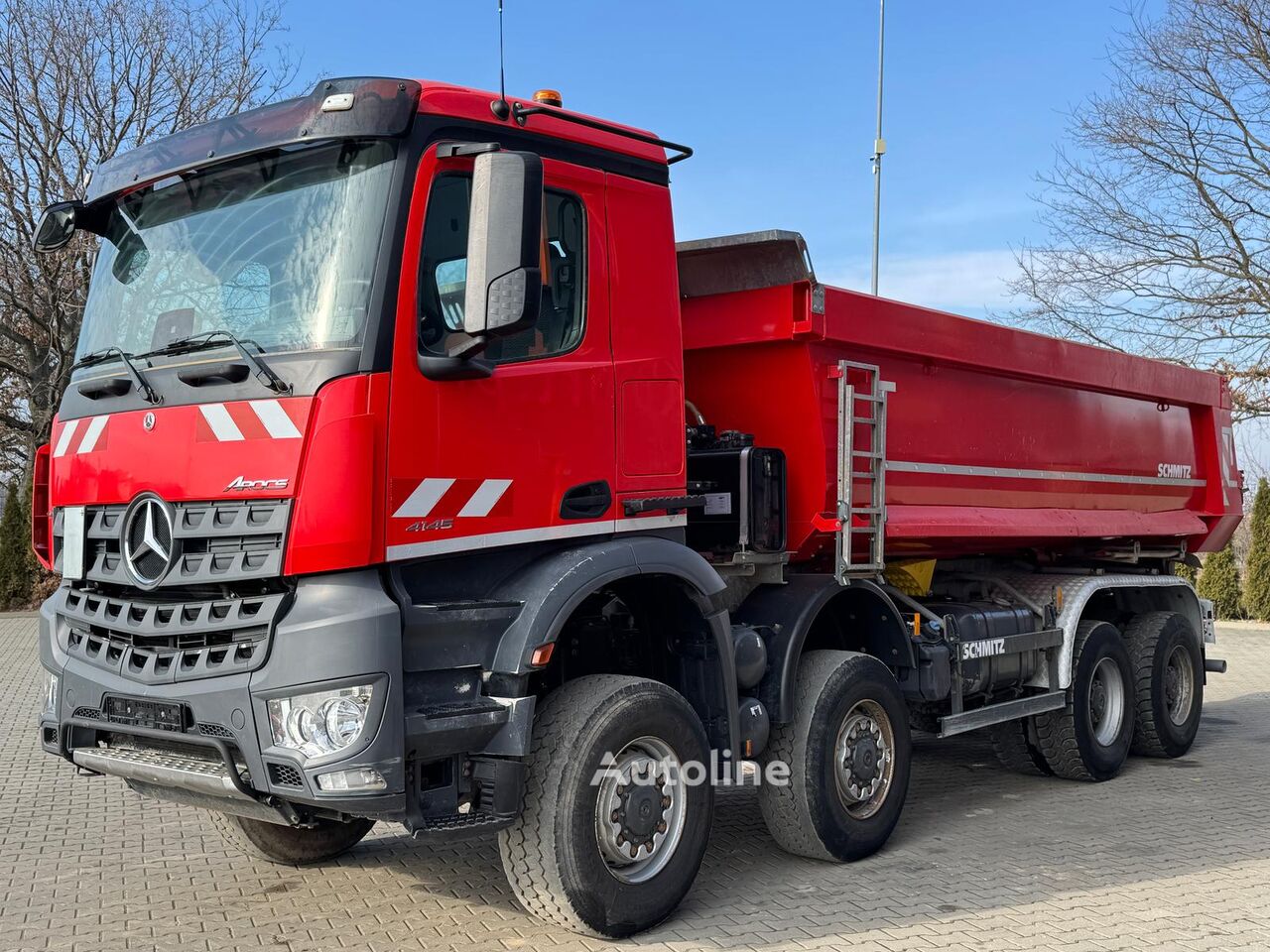 Mercedes-Benz AROCS 4145 8x8 EURO6 WYWROTKA dump truck