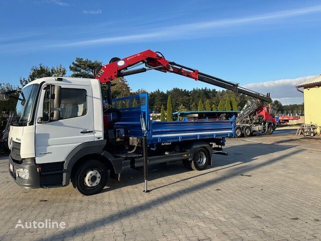 autobasculantă Mercedes-Benz ATEGO 1024 kipper KRAN