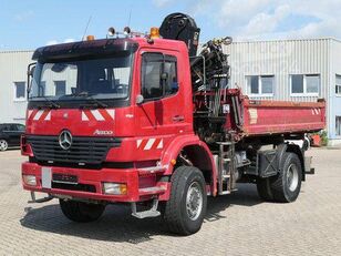 Mercedes-Benz ATEGO 18.28 4x4 kipper  Hiab dump truck