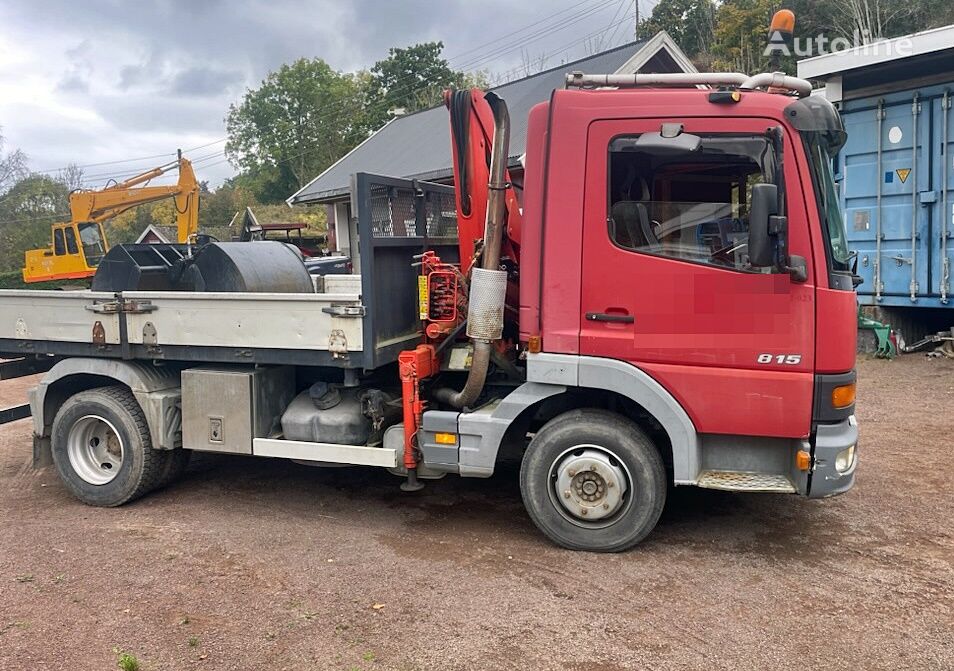 wywrotka Mercedes-Benz ATEGO 815 *DUMPER + crane FASSI F40 *3 WAY-TIP *MANUAL