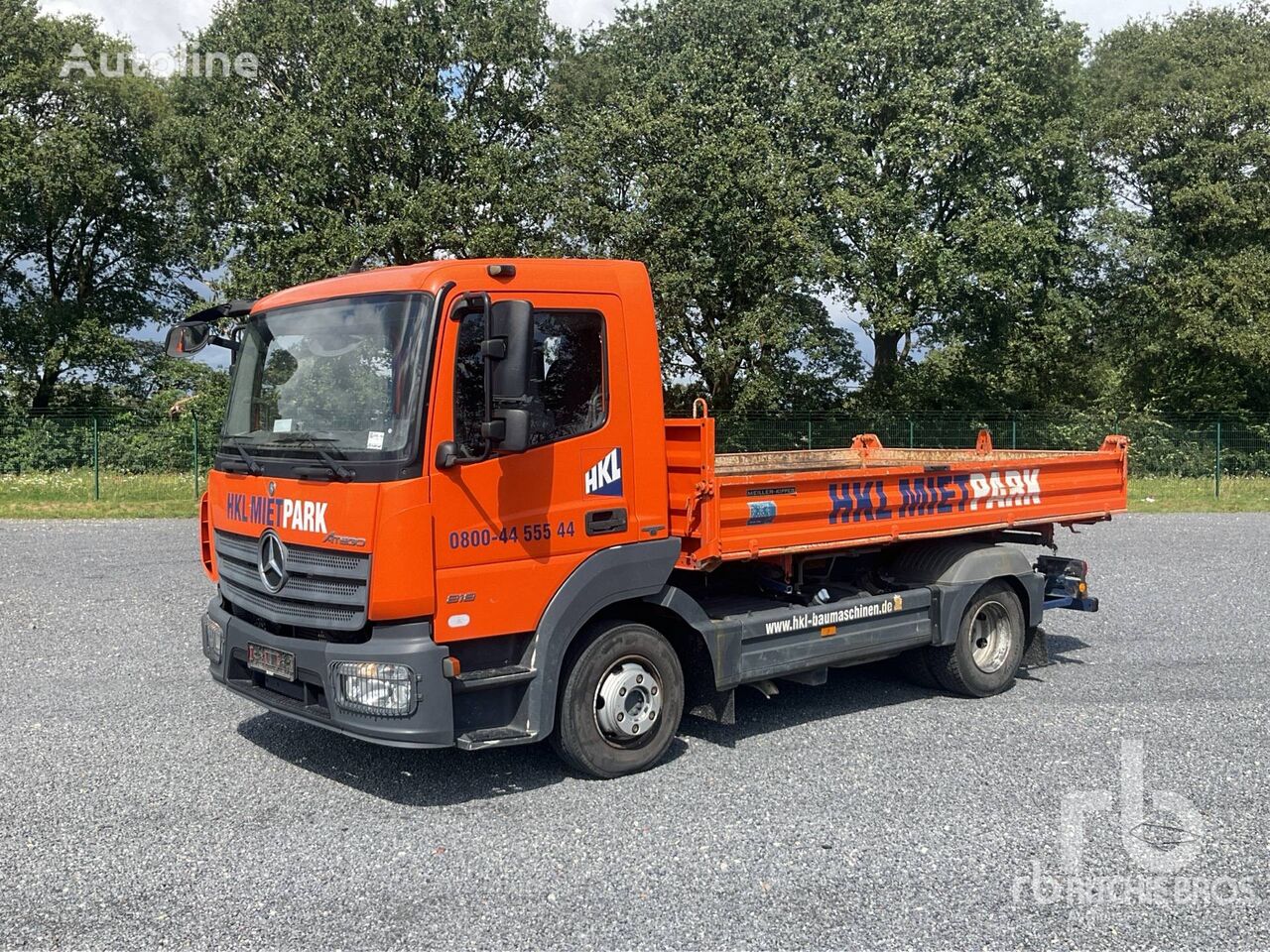 Mercedes-Benz ATEGO 818K 4x2 billenős teherautó