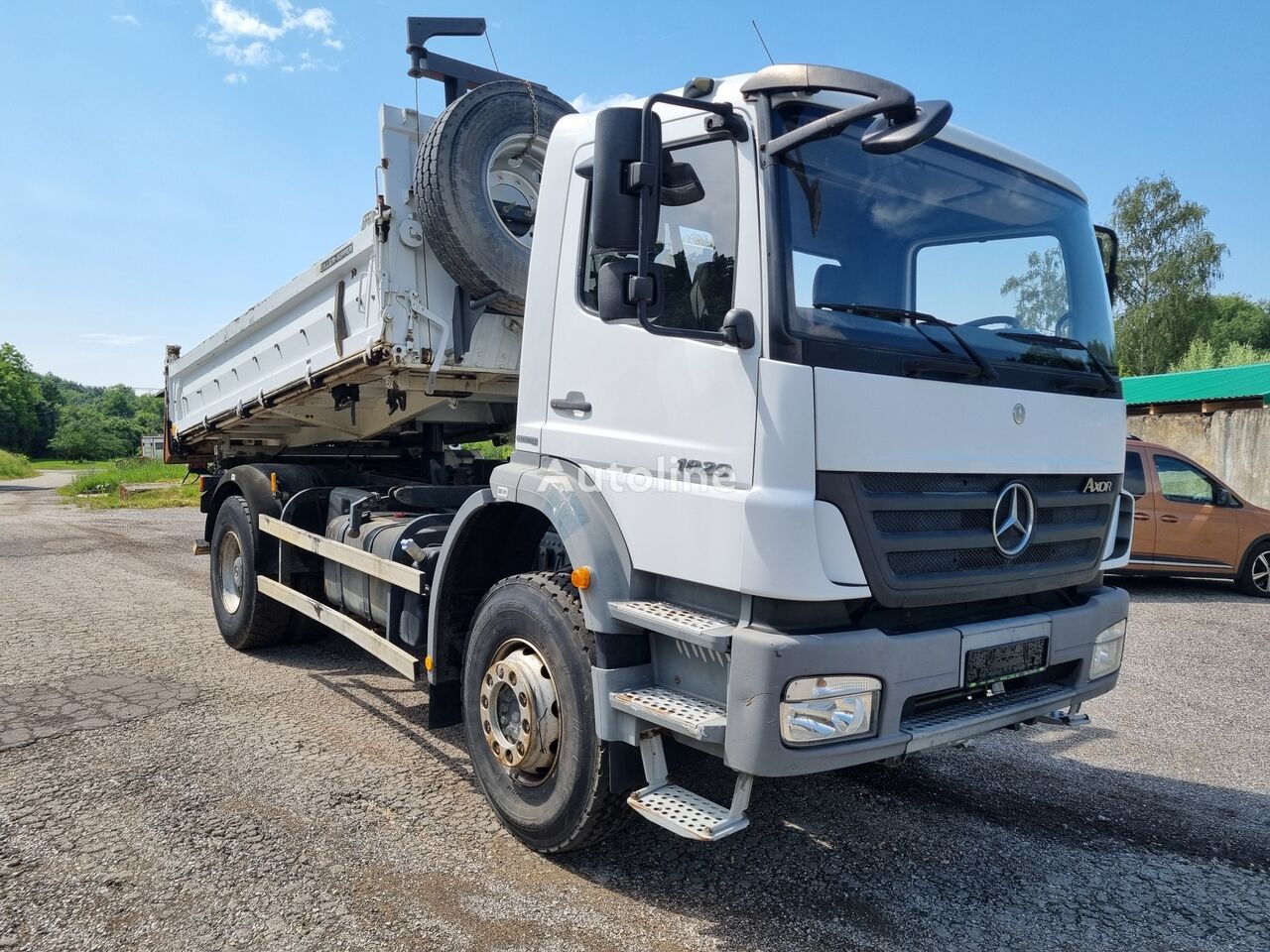 camion-benne Mercedes-Benz AXOR 1829 K