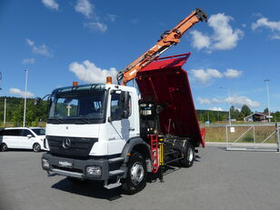 Mercedes-Benz AXOR 1829 / WYWROTKA 2- STRONNA + HDS ATLAS / HYDRO BURTA / DŹWI dump truck