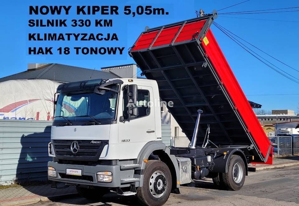 самоскид Mercedes-Benz AXOR 1833 Nowy Kiper Wywrotka 3 str