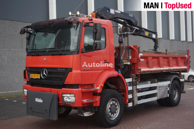 Mercedes-Benz AXOR 2129 / Kipper + Kraan kipper vrachtwagen