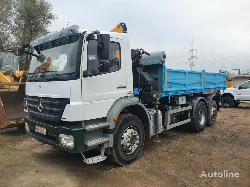 xe ben Mercedes-Benz AXOR 2633 6x2 Darus 3 old billencs COMPA 100