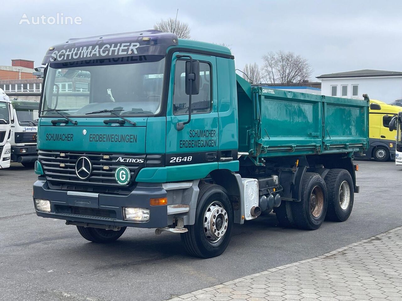 덤프 트럭 Mercedes-Benz Actros