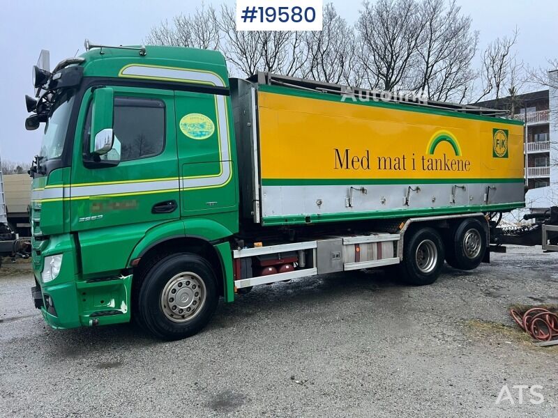 Mercedes-Benz Actros  Muldenkipper + Kippanhänger - Autoline