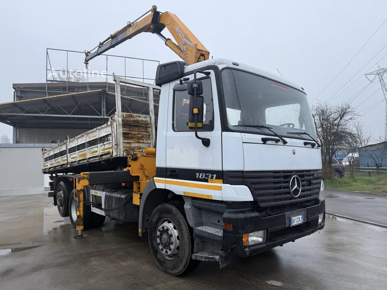 Mercedes-Benz Actros 1831 billenős teherautó