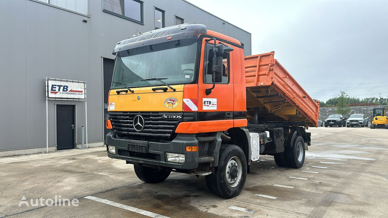 Mercedes-Benz Actros 1840 (4X4 / GRAND PONT / LAMES / MANUELLE / MP1) dump truck