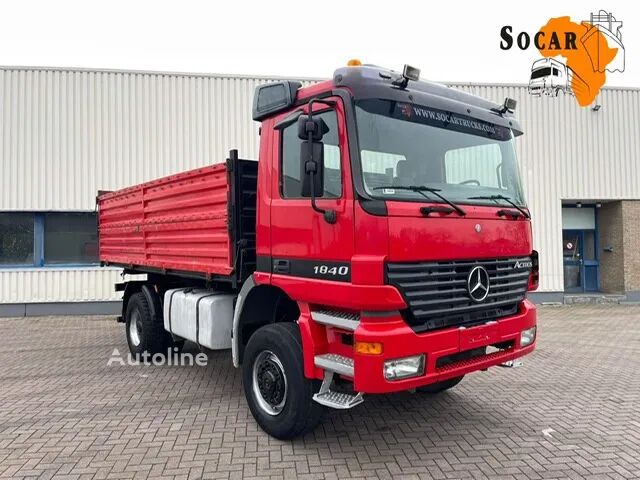 Mercedes-Benz Actros 1840 4X4 KIPPER FULL-STEEL dump truck - Autoline