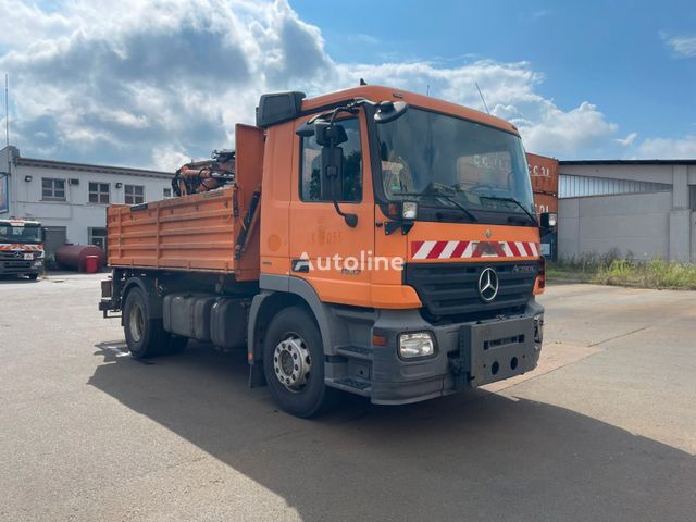 camion-benne Mercedes-Benz Actros 2 1832 Ladekran/ Winterdienst Streuaufbau