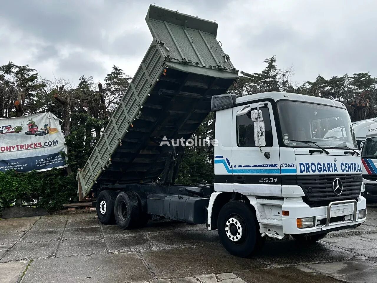 sklápač Mercedes-Benz Actros 2531 V6 6X2 Tipper EPS Manual Gearbox