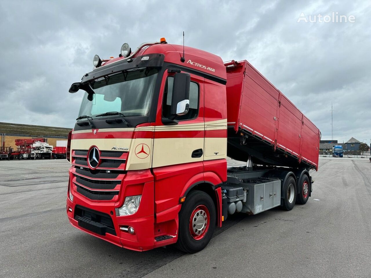 덤프 트럭 Mercedes-Benz Actros 2558 6x2*4 Euro 6 Tipper / Kipper