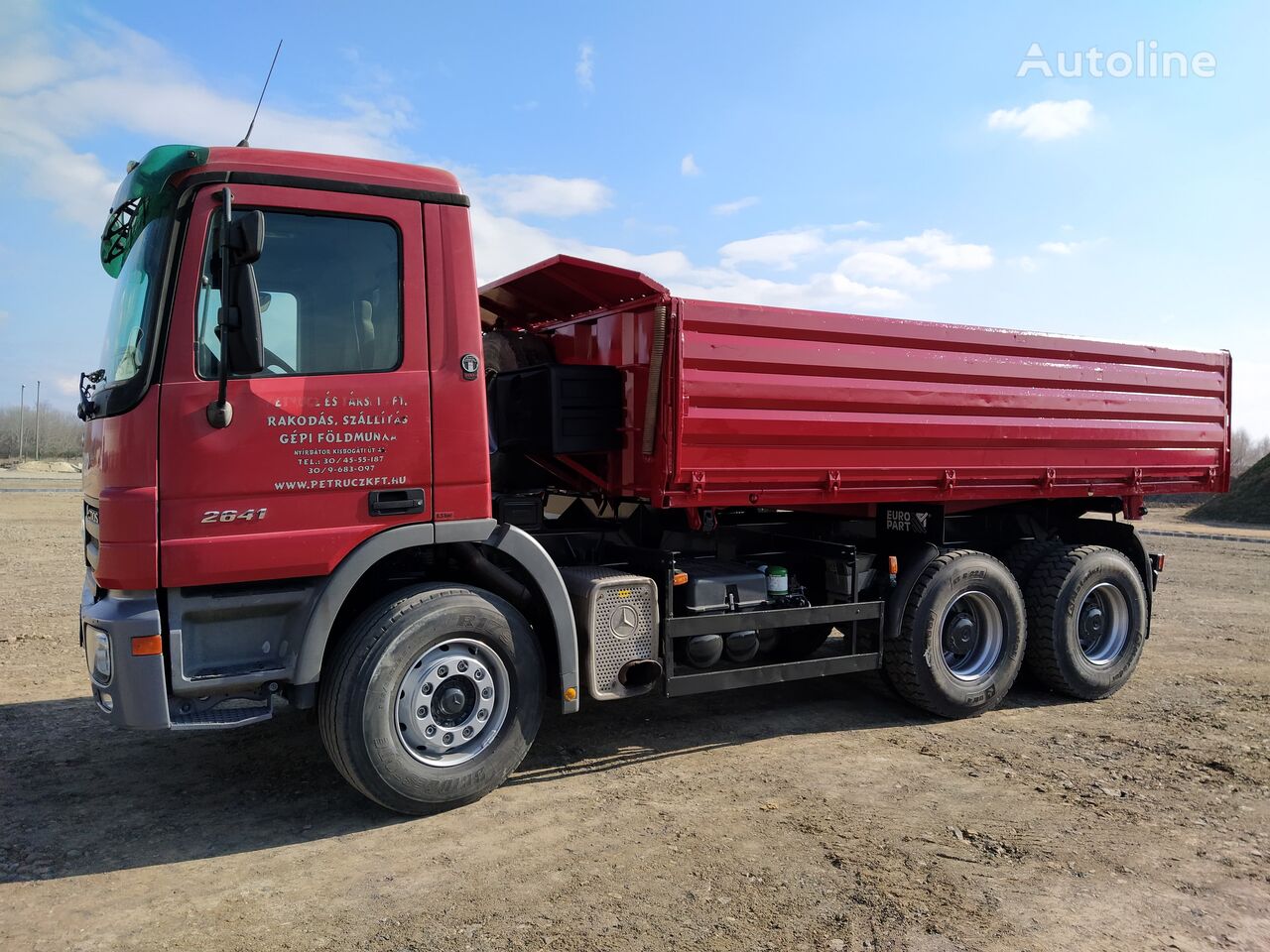 Mercedes-Benz Actros 2641  billenős teherautó