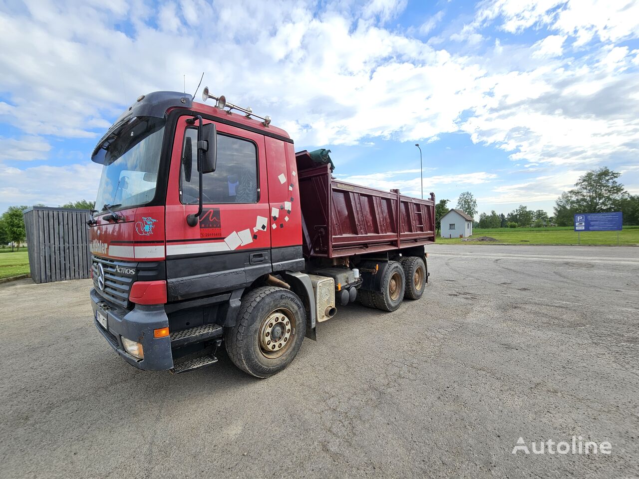 Mercedes-Benz Actros 2643 ダンプトラック