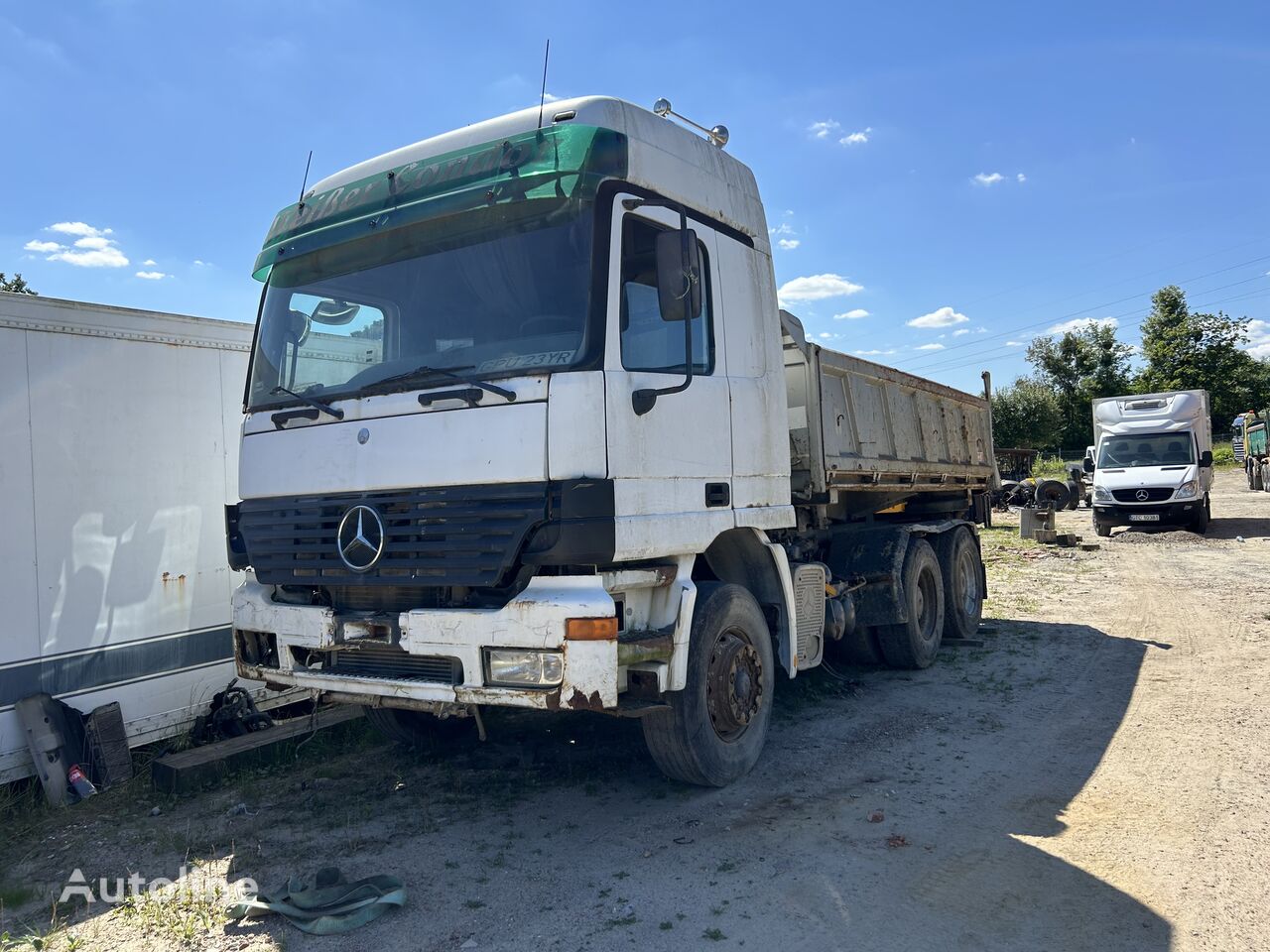 camião basculante Mercedes-Benz Actros 2643