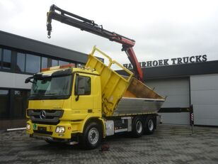 Mercedes-Benz Actros 2646 Euro 5 6x4 2 side tipper Palfinger PK 22002 EH C rem Muldenkipper