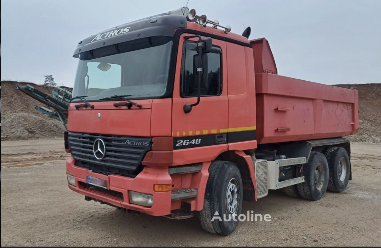 Mercedes-Benz Actros 2648, 6X6 dump truck