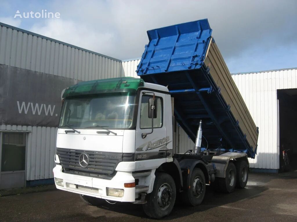 camião basculante Mercedes-Benz Actros 3235 , 8x4 , 3 Way Tipper , EPS , 3 Pedals