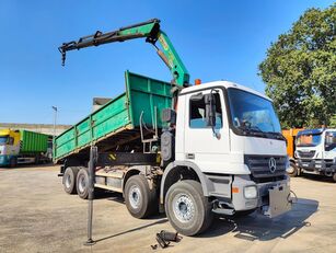 Mercedes-Benz Actros 3236 K 8X4 + Palfinger PK16502 B - NEW GEARBOX/CLUTCH tippelad lastbil