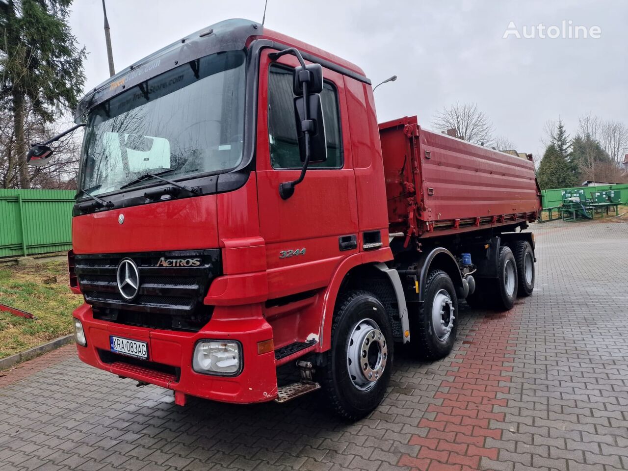 camion-benne Mercedes-Benz Actros 3244