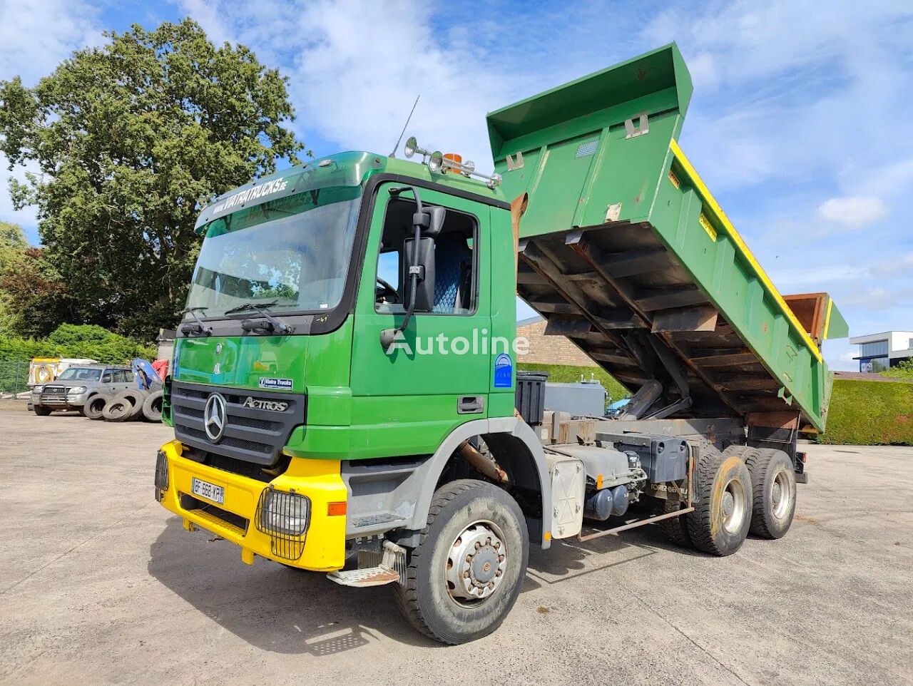 Mercedes-Benz Actros 3332 AK 6X6 KIPPER volquete