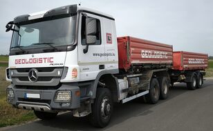 Mercedes-Benz Actros 3341 dump truck + dump trailer