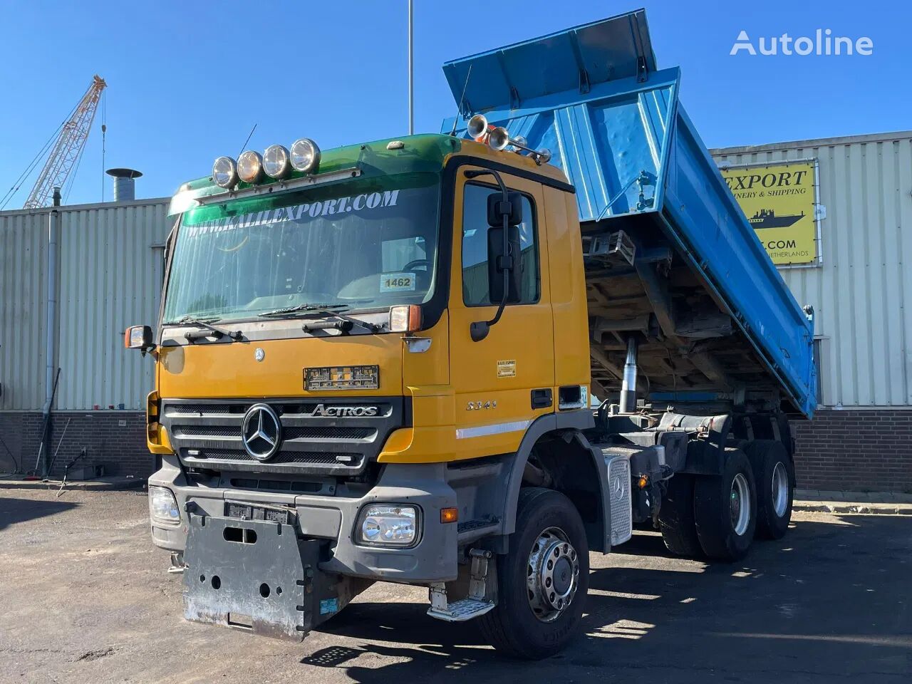 самосвал Mercedes-Benz Actros 3341 MP2 Kipper 6x6 EPS V6 Big Axle's Good Condition